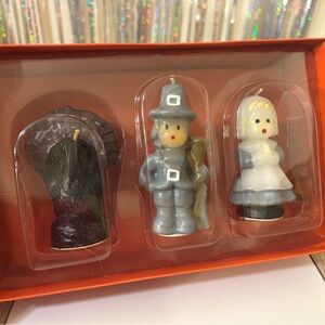 Vermont Country Store Vintage Thanksgiving Themed Candle Set